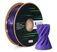 SainSmart Filamento TPU 1.75mm GT-3 Trasparente Viola Filamento Stampante 3D Flessibile per Stampa Alta Velocità 500mm/s, Resistente ai raggi UV, bobina da 1kg