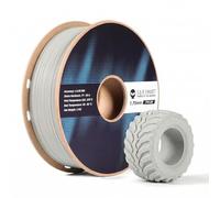 SainSmart Flex TPU Air - Filamento in TPU leggero espanso da 1,75 mm, durezza regolabile 77A-93A, elevata elasticità e superficie opaca, per abbigliamento sportivo (grigio, 1 kg)