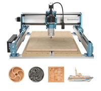 SainSmart Genmitsu 4040-PRO MAX Router CNC, Trimmer 710W e Azionato da Guida Lineare, Area di Lavoro 410 x 405 x 77mm, per Taglio e Fresatura di Legno Metallo Acrilico, Controllo GRBL