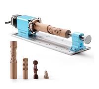 SainSmart Genmitsu - Kit di moduli rotativi per router CNC Prover XL 4030 V2 con motore passo-passo planetario NEMA23, mandrino a 4 ganasce, riduttore di velocità 10:1, intervallo di serraggio 15-275