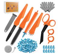 SainSmart Jr. Strumenti di costruzione in cartone per bambini 120 pezzi