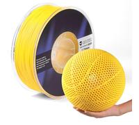 SainSmart PEBA High Rebound 90A - Filamento flessibile, 1 kg, super PU con rimbalzo al 78%, 20% più leggero e doppio della velocità, spessore basato su nylon, 1,75 mm, giallo