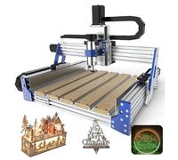 SainSmart Upgrade - Fresatrice CNC con motore a circuito chiuso e mandrino a sfera PROVerXL 4030 V2, 3 assi per legno, metallo, acrilico, PCB, MDF, area di lavoro 400 x 300 x 110 mm