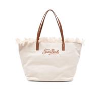 Saint Barth, ,Bags ,Donna ,Beige ,ONE SIZE City Bag Fringe