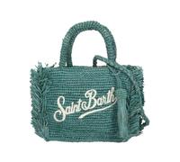 Saint Barth, ,Bags ,Donna ,Verde ,ONE SIZE Mini Vanity Raffia Fringes