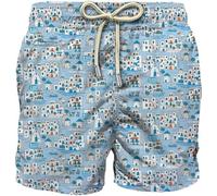 Saint Barth Boxer Mare Mc2 Mykonos (IT, Testo, M, Regular, Regular, Standard, Celeste)