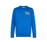 Saint Barth Girocollo MC2 Sempre Sbagliato (IT, Testo, M, Regular, Regular, Standard, Azzurro)