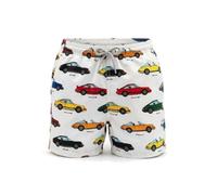 Saint Barth MC2 Costume Boxer Mare Jean Biacno Stampa Macchine Porsch (IT, età, 10 Anni, Regular, Bambino, Bianco)