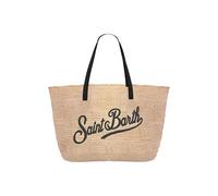 Saint Barth Mc2 Donna Borsa A Spalla RAFC001 Rafia Nero Taglia Unica