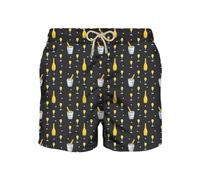Saint Barth MC2 MC2 Costume Uomo Lighting Micro Fantasy BOLLICINE Nero - Small