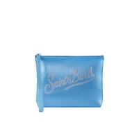 Saint Barth MC2 MC2 POCHETTE ALINE SHINY STRASS AZZURRO - UNI