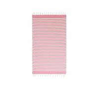 Saint Barth MC2 Telo Mare In Cotone Fouta con Stampa a Righe Rosa Dimensioni: 100 x 200 cm