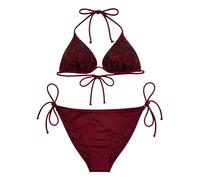 Saint Barth - Slip Bikini - - Swimwear - Donna - Marrone - S