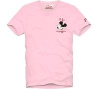 Saint Barth Tshirt Mc2 Impazzire (IT, Testo, M, Regular, Regular, Standard, Rosa)