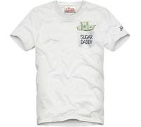 Saint Barth Tshirt Mc2 Sugar Daddy (IT, Testo, XL, Regular, Regular, Bianco)