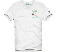 Saint Barth Tshirt Mc2 Tennis PRO (IT, Testo, S, Regular, Regular, Standard, Bianco)