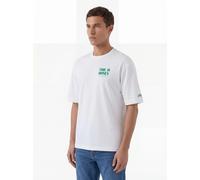 MC2 Saint Barth, ,Tops ,Uomo ,Bianco ,M Oversize T-Shirt