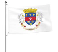 Saint-Barthélemy (Locale) Garden Flag Durevole Bandiere Da Giardino Con 2 Occhielli Bandiere Di Benvenuto Decorazione Per Fattoria All'Aperto Patio 90X152Cm