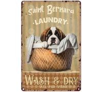 Saint Bernard Laundry - Puzzle in legno da 1000 pezzi, per adulti, famiglia, anziani, lavare e asciugare tutte le varietà di pelliccia, gioco di puzzle per decorazioni artistiche di famiglia