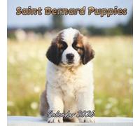 Saint Bernard Puppies Calendar 2026: Organizer For Home & Office From January to December For Men, Women
