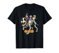 Saint Bernard Skeleton Mummy Witch Halloween Kid Uomo Donna Maglietta