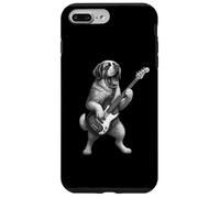 Saint Bernard Suonare Basso Rock Music Dog Lover Custodia per iPhone 7 Plus/8 Plus