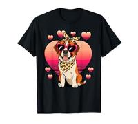 Saint Bernard Valentines Day Maglietta