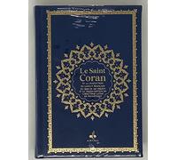 SAINT CORAN - ARABE FRANçAIS PHONéTIQUE - FORMAT MOYEN(13 X 17 CM) - BLEU NUIT - ARC EN CIEL: Avec pages arc-en-ciel, couverture bleu nuit