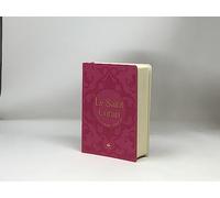 Saint Coran Phonetique (13 X 17 Cm) - (Ar-Fr-Ph) - Couverture Daim Rose