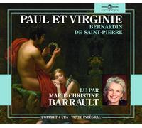 Saint De Paul Et Virginie Lu Par Marie Christine Barrault (CD)