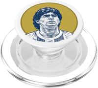 Saint Diego Maradona Legend D10S Dios - Pallone da calcio PopSockets PopGrip per MagSafe