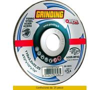 Grinding Forza Disco Ferro Piano 115 x 3,2 25 Pezzi