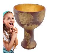 Saint Grail Becher - Resin Kelch Cup per adulti | Coppa del Medioevo spirituale | DECO BEVINKING RASH per i fan di Fantasy | Antique Harz Mug Role Play & Adventure | Ispirazione a casa e viaggio