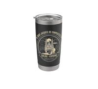 Saint Jacques de Compostelle Galizia Spagna Pellegrino Escursionismo Bicchiere termico in acciaio inox doppia parete