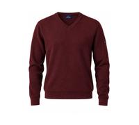 Saint James - Maglione con scollo a V Cuirassé - - Knitwear - Uomo - Marrone - M