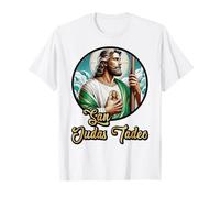 Saint Jude Thaddeus Jesus Christ Catholic San Judas Tadeo Maglietta