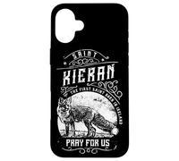 Saint Kieran Fox Santi cattolici irlandesi Custodia per iPhone 16 Plus