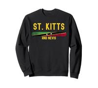 Saint Kitts And Nevis Flag | Kittitian Vintage Distressed Felpa