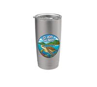 Saint Kitts e Nevis Bicchiere termico in acciaio inox doppia parete
