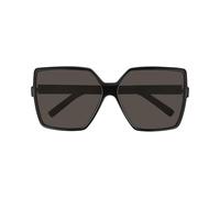 Saint Laurent Betty Sl 232 Occhiali Da Sole Donna Nero Oversize Grigio 63mm