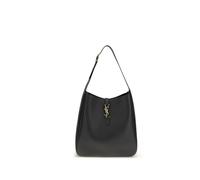 Saint Laurent Black Calf Leather Bos Taurus Shoulder Bag