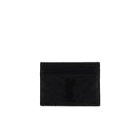 Saint Laurent Black Calf Leather Bos Taurus Wallet