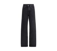 Saint Laurent Black Cotton Slim Fit Jeans - 28