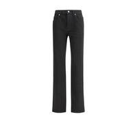 Saint Laurent Black Cotton Straight-Leg Jeans - 27