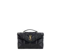 Saint Laurent Black Lamb Ovis Aries Aries Shoulder Bag