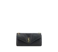 Saint Laurent Black Lamb Ovis Aries Aries Shoulder Bag
