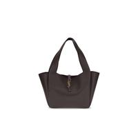 Saint Laurent Brown Lamb Ovis Aries Aries Shoulder Bag