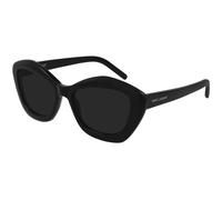 SAINT LAURENT Donna SAINT LAURENT SL 68 001 Occhiali da sole Acetato Nero Nero Geometrica Normale