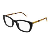 SAINT LAURENT Donna SAINT LAURENT SL 776 010 Montature da vista Acetato Nero Trasparente Squadrata