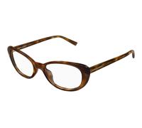 SAINT LAURENT Donna SAINT LAURENT SL 822 OPT 003 Montature da vista Acetato Havana Trasparente Cat Eye